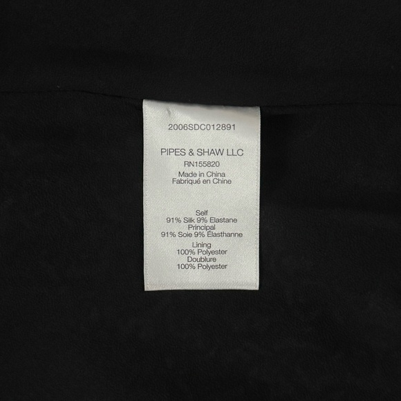 NWOT Veronica Beard Midi Silk-Blend Ruched Floral Mary Long-Sleeve Dress - Picture 8 of 8